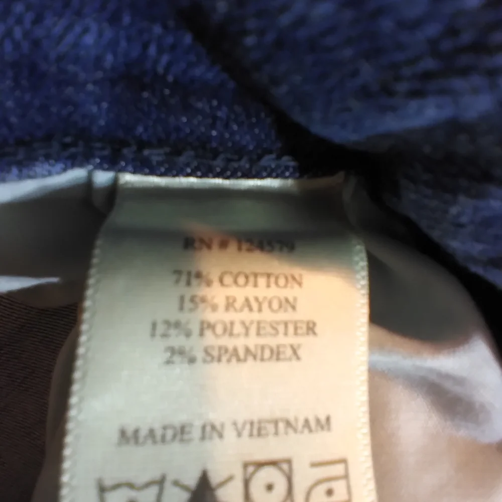 Sneak Peek Womens Wide Leg Denim Jean Size 28 Streatwear Western - Picture 7 of 10